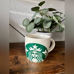 Starbucks Iconic Green and White Mug 14 fl oz/ 414 ml